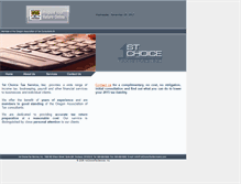 Tablet Screenshot of 1stchoicetaxserviceinc.com